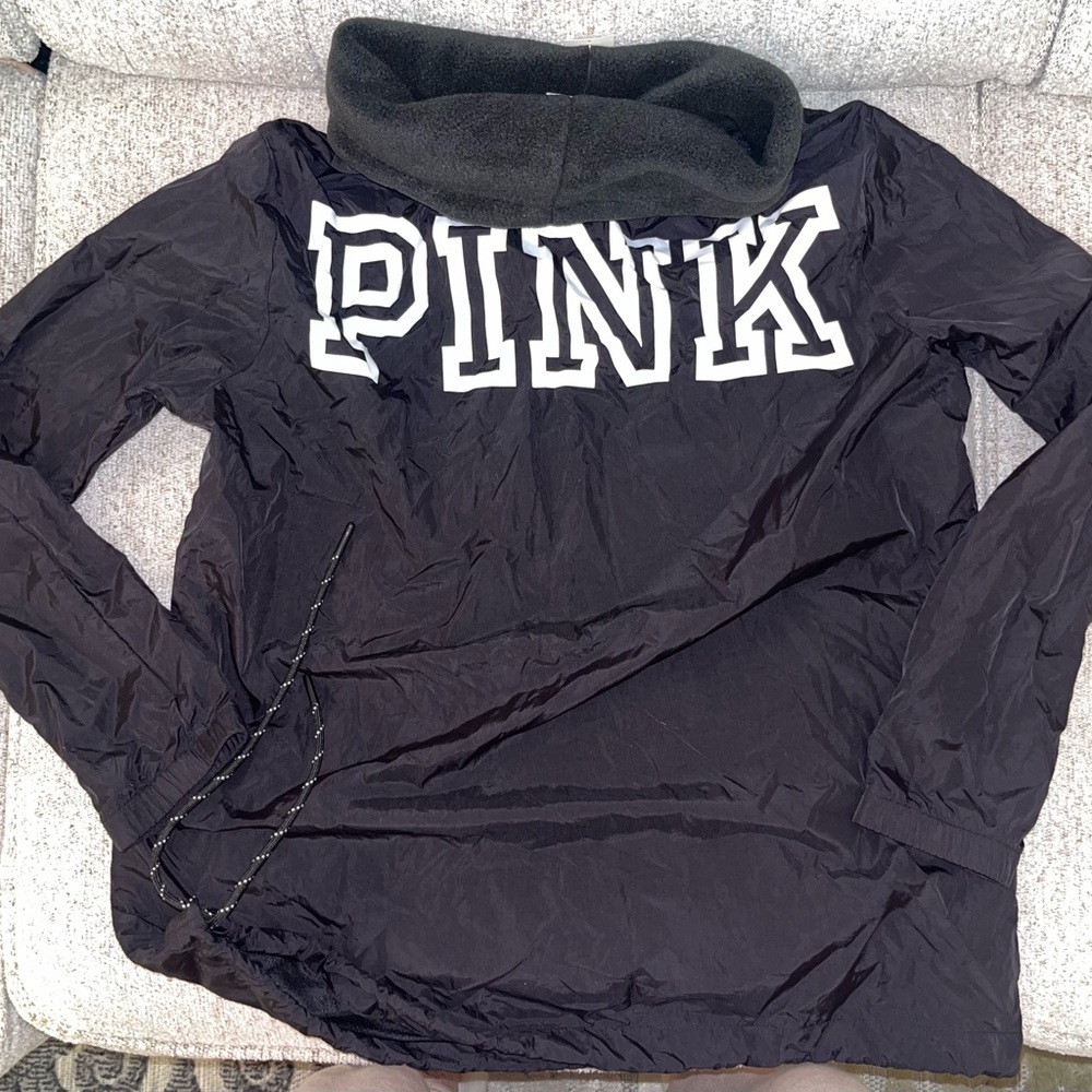 PINK NET Black Pullover Jacket NWT - image 2